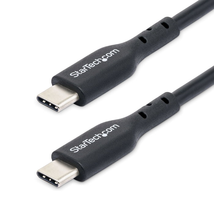Câble USB-C Startech USB2CC1MNC Noir 1 m Câble USB-C Startech USB2CC1MNC Noir 1 m