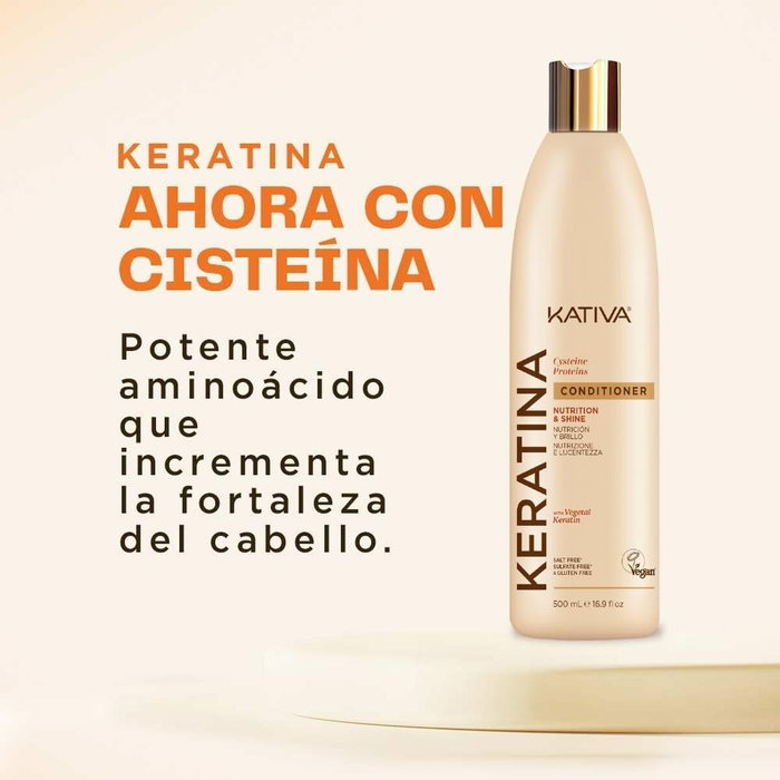 Kativa Keratin Soin nutritionnel intensif 300 ml Kativa Keratin Soin nutritionnel intensif 300 ml