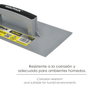 WOLFPACK LINEA PROFESIONAL Talocha Plastico Lisa Jaune 360 x 190 mm