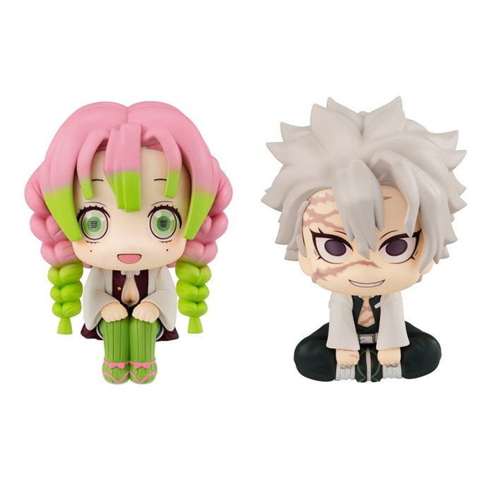 Megahouse Look Up Series Kimetsu no Yaiba Demon Slayer - Figurines Mitsuri Kanroji & Sanemi Shinazugawa, Environ 11 cm Megahouse Look Up Series Kimetsu no Yaiba Demon Slayer - Figurines Mitsuri Kanroji & Sanemi Shinazugawa, Environ 11 cm