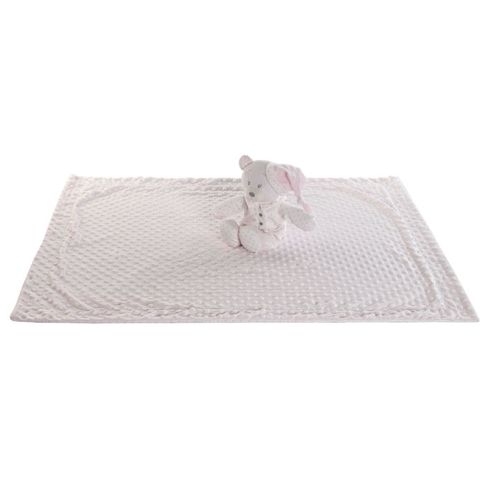 Coffret Bébé Home ESPRIT Bleu Beige Rose Polyester (3 Unités) Coffret Bébé Home ESPRIT Bleu Beige Rose Polyester (3 Unités)