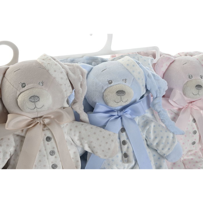 Coffret Bébé Home ESPRIT Bleu Beige Rose Polyester (3 Unités) Coffret Bébé Home ESPRIT Bleu Beige Rose Polyester (3 Unités)