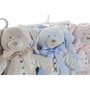 Coffret Bébé Home ESPRIT Bleu Beige Rose Polyester (3 Unités)