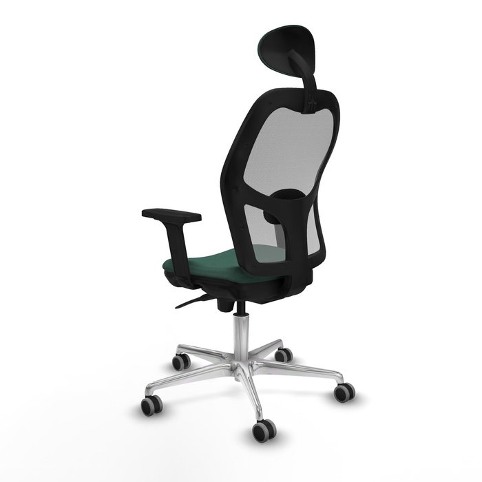 Piqueras y Crespo Chaise de Bureau avec Appui-tête 2D086G1 Vert Piqueras y Crespo Chaise de Bureau avec Appui-tête 2D086G1 Vert