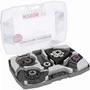 Bosch Professional Coffret Starlock Renovation 2608664624 - 4+1 Lames pour Bois, Peinture, Plastique, Mortier, Carrelage - Incl. 6 Feuilles Abrasives