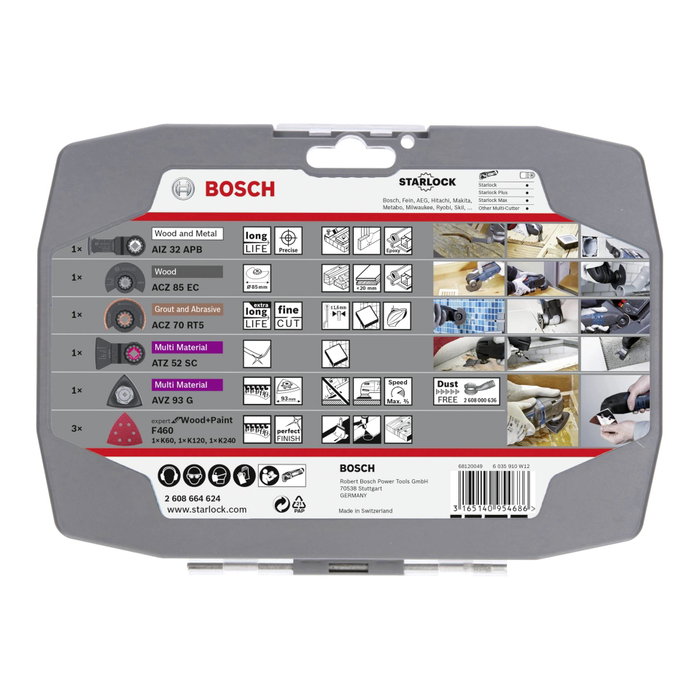 Bosch Professional Coffret Starlock spécial rénovation