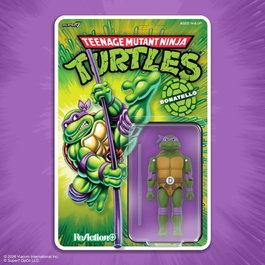 Super7 Teenage Mutant Ninja Turtles ReAction+ Donatello Wave 01