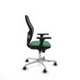 Piqueras y Crespo Chaise de Bureau Jorquera 3D086G0 Vert émeraude