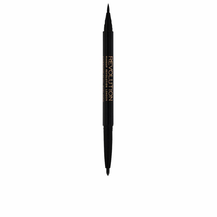 Revolution Make Up Dual Eyeliner Feutre & Khôl Noir