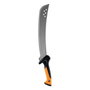 Fiskars Solid Machete 70 cm - Coutelas robuste, manche noir et orange - Ref. 1051235