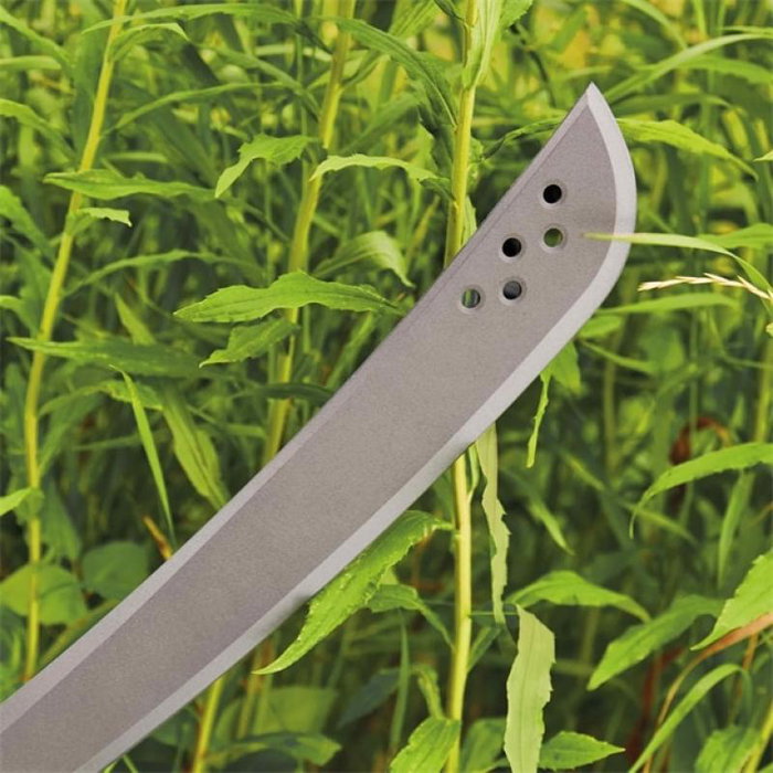 Fiskars Solid Machete 70 cm - Coutelas robuste, manche noir et orange - Ref. 1051235 Fiskars Solid Machete 70 cm - Coutelas robuste, manche noir et orange - Ref. 1051235