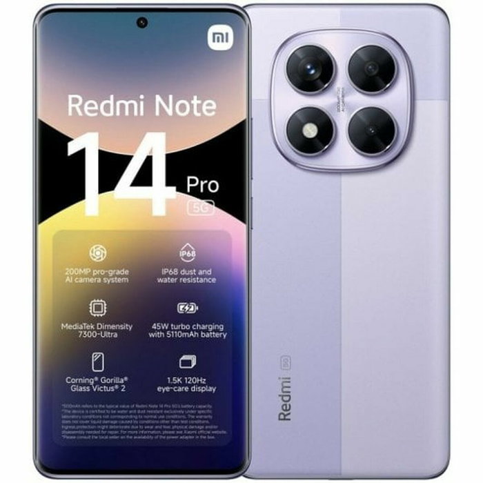 Xiaomi Redmi Note 14 Pro 5G Violet 256 Go