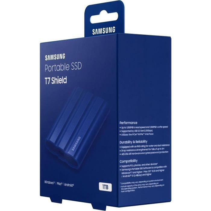 Disque Dur Externe Samsung MU-PE1T0R 1 TB SSD
