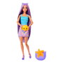 Barbie Pop Reveal Série Sucré Sorbet Lilas - Poupée avec Accessoires et Sable Modelable