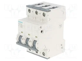 SIEMENS Disjoncteur 5SY4 3 pôles 6A 230/400V AC