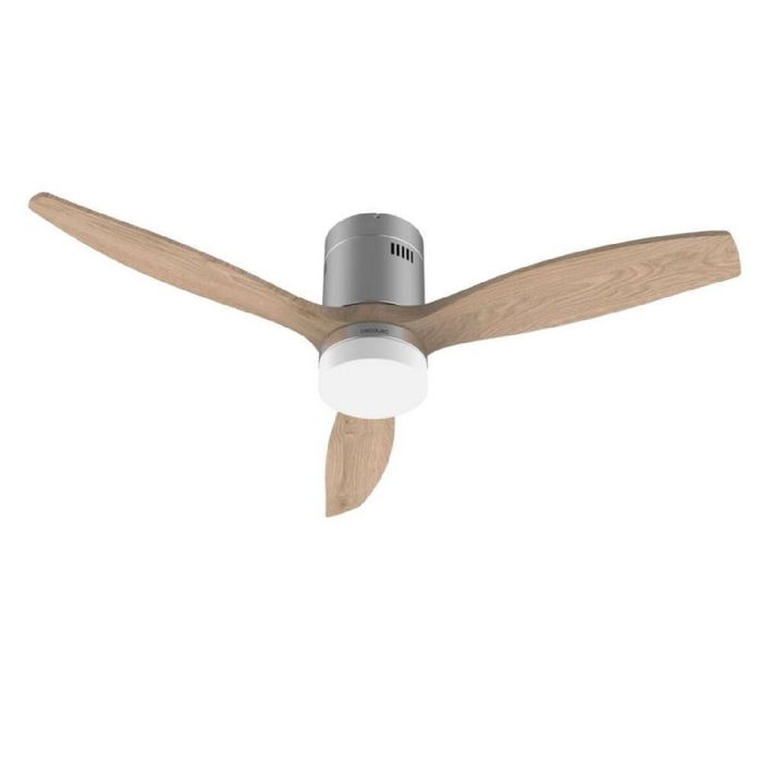 Ventilateur de Plafond avec Lumière Cecotec EnergySilence Aero 5600 Classic Steel 40 W Argenté