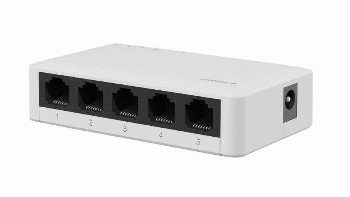 GEMBIRD NSW-G5-01 Switch 5 ports Gigabit Ethernet Blanc