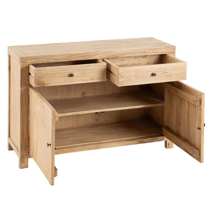BigBuy Home Buffet MIRÓ Naturel Bois 120 x 40 x 85 cm