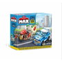 Zuru Set de construction Voiture de police et moto, 125 pièces