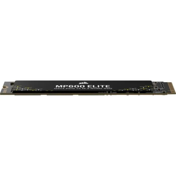 Corsair MP600 ELITE 2TB Gen4 PCIe x4 NVMe M.2 SSD Interne - Sans dissipateur
