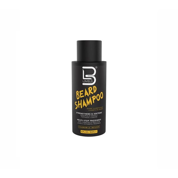 L3VEL3 Champo Pour Barbe 150 ml - Nourrissant Avec Extrait de Camomille, Effet Lissant et Apaisant Pour Peau et Poils L3VEL3 Champo Pour Barbe 150 ml - Nourrissant Avec Extrait de Camomille, Effet Lissant et Apaisant Pour Peau et Poils