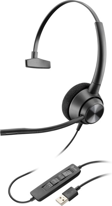 Poly EncorePro 320 Casque micro stéréo USB-C TAA pour centre de contact, avec déconnexion rapide et coussinets pliables Poly EncorePro 320 Casque micro stéréo USB-C TAA pour centre de contact, avec déconnexion rapide et coussinets pliables