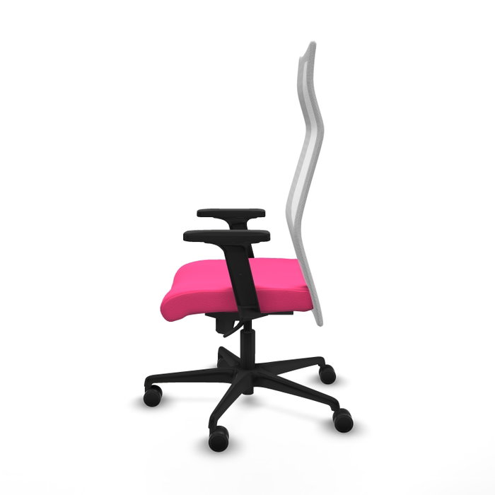 Piqueras y Crespo Chaise de Bureau Albacete Rose et Blanc