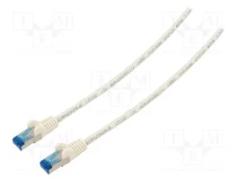 GOOBAY Câble Ethernet Patch Cord Cat 6a S/FTP 15m Blanc
