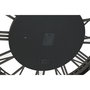 Horloge Murale Home ESPRIT Noir Doré Métal Verre 100 x 9 x 100 cm
