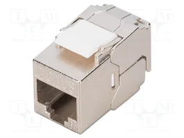 DIGITUS Module RJ45 Keystone Cat 6a Argent