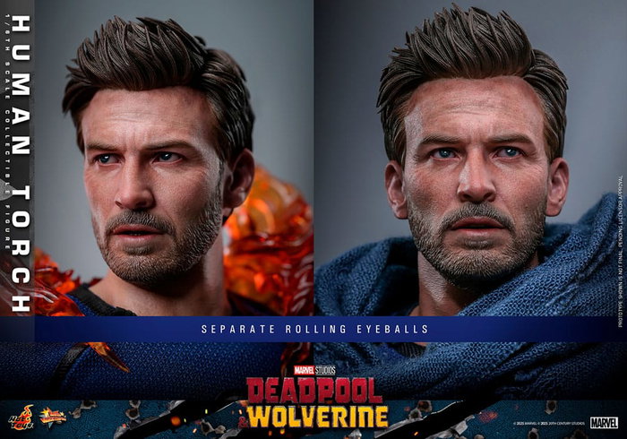 Hot Toys Deadpool & Wolverine Movie Masterpiece Human Torch 31 cm Hot Toys Deadpool & Wolverine Movie Masterpiece Human Torch 31 cm