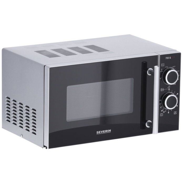 Severin MW 7771 Noir/Argent Micro-ondes 2 en 1 avec Grill Severin MW 7771 Noir/Argent Micro-ondes 2 en 1 avec Grill