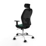 Piqueras y Crespo Chaise de Bureau 1D086N2 Vert