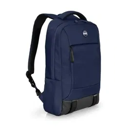 Port Designs Sac à dos Torino II pour ordinateur portable 15.6/16" et tablette 11" - 15L, compartiments rembourrés et base étanche - Bleu