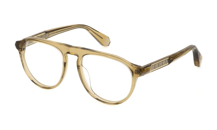Philipp Plein VPP016M-540913-21G - Lunettes de vue Beige Philipp Plein VPP016M-540913-21G - Lunettes de vue Beige
