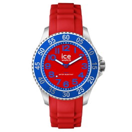 Ice 020364 avec bracelet rouge et cadran rouge