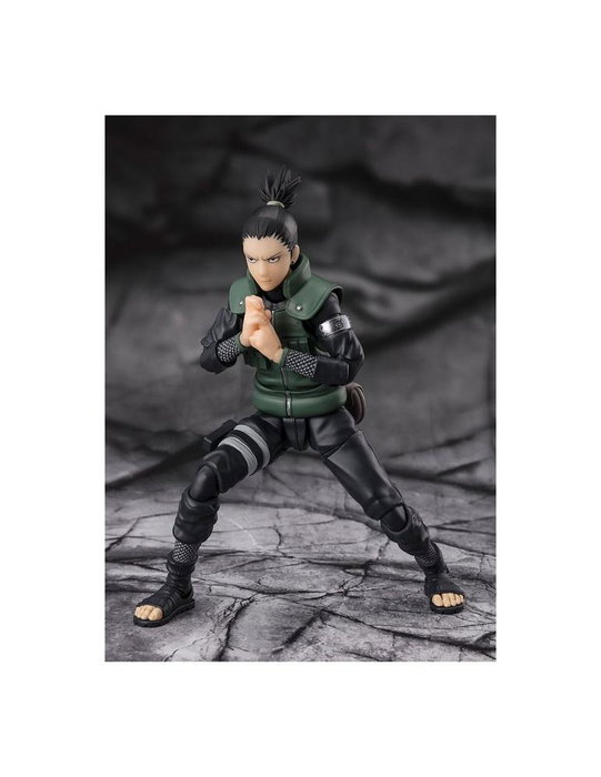 Tamashii Nations S.H. Figuarts Naruto Shippuden Shikamaru Nara Brilliant Strategist Figurine Articulée 14.5 cm PVC/ABS Tamashii Nations S.H. Figuarts Naruto Shippuden Shikamaru Nara Brilliant Strategist Figurine Articulée 14.5 cm PVC/ABS