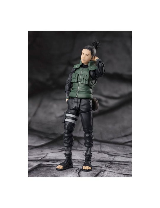 Tamashii Nations S.H. Figuarts Naruto Shippuden Shikamaru Nara Brilliant Strategist Figurine Articulée 14.5 cm PVC/ABS Tamashii Nations S.H. Figuarts Naruto Shippuden Shikamaru Nara Brilliant Strategist Figurine Articulée 14.5 cm PVC/ABS
