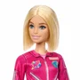Mattel Barbie Poupée Astronaute JKF77 - Tenue Spatiale Rose Amovible - Jeu Fille à Partir de 3 Ans