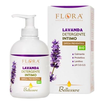 FLORA Gel Intime Lavande Calme Protège Adoucit 250 ml FLORA Gel Intime Lavande Calme Protège Adoucit 250 ml