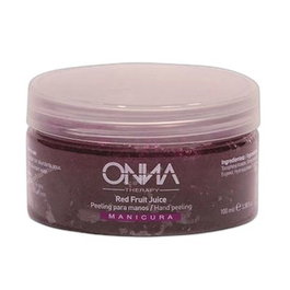 ONNA THERAPY Peeling Para Manos Red Fruit Juice 100 Ml - Gommage Exfoliant pour les Mains au Jus de Fruits Rouges 100 ml