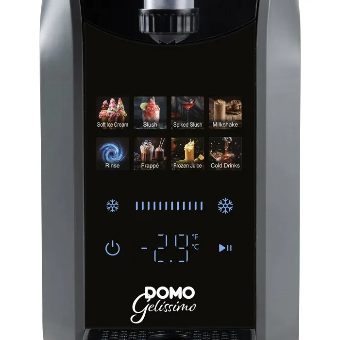 Domo Gelissimo DO9308I Machine 3 en 1 à granités, 1,8 L
