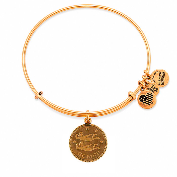 Alex And Ani Bracelet Gémeaux Doré Alex And Ani Bracelet Gémeaux Doré