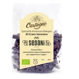 CASTAGNO Sedanis Pâtes de Sarrasin Intégral Bio 250g - Aliment Italien CASTAGNO Sedanis Pâtes de Sarrasin Intégral Bio 250g - Aliment Italien