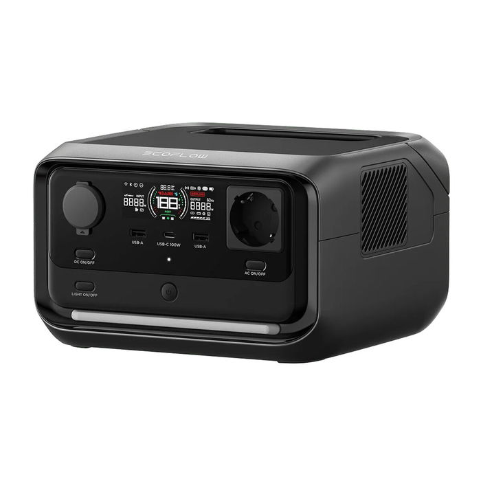 Centrale électrique portable Ecoflow River 3 Plus 600 W Centrale électrique portable Ecoflow River 3 Plus 600 W