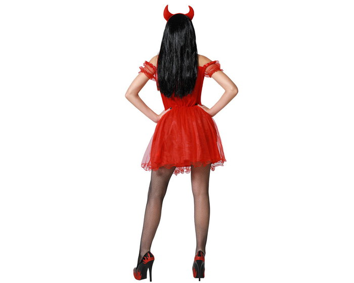 BigBuy Carnival Déguisement Diablesse Rouge XS-S