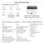 HP LaserJet 178nw - Imprimante multifonction laser couleur avec copieur, scanner, recto verso, Wi-Fi, AirPrint, réseau