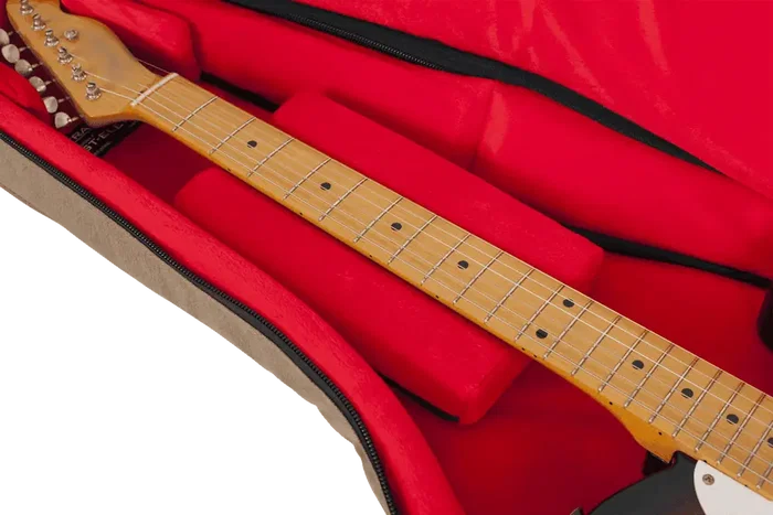 GATOR Transit Softcase pour Guitare Électrique – Marron, Housse en Nylon avec Mousse Intérieure GATOR Transit Softcase pour Guitare Électrique – Marron, Housse en Nylon avec Mousse Intérieure