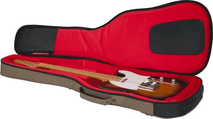 GATOR Transit Softcase pour Guitare Électrique – Marron, Housse en Nylon avec Mousse Intérieure GATOR Transit Softcase pour Guitare Électrique – Marron, Housse en Nylon avec Mousse Intérieure