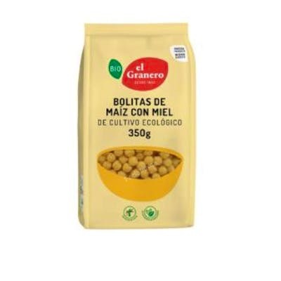 El Granero Bolitas de Maíz con Miel BIO 350g El Granero Bolitas de Maíz con Miel BIO 350g